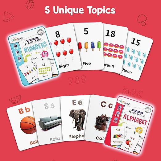 Numbers Flashcards for kids (Multicolor) - Image 4
