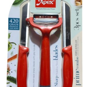 Apex Prime Combo Knife & Peeler 3pcs Set