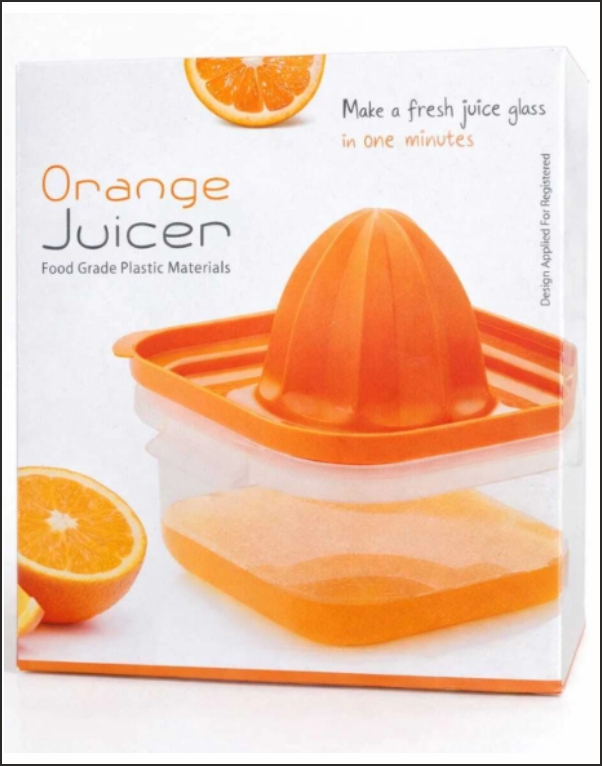 Plastic Apex Orange Juicer Manual citrus , Lemon ,Orange squeezer for fruit Juicer Hand Juicer (Multicolor) - Image 2