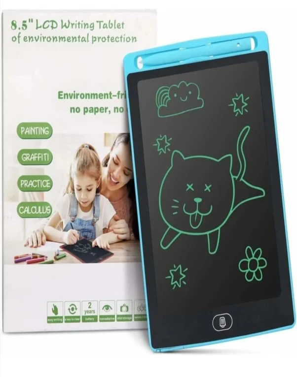 8.5 Inch LCD Writing Tablet for Kids | Reusable Digital Drawing Pad