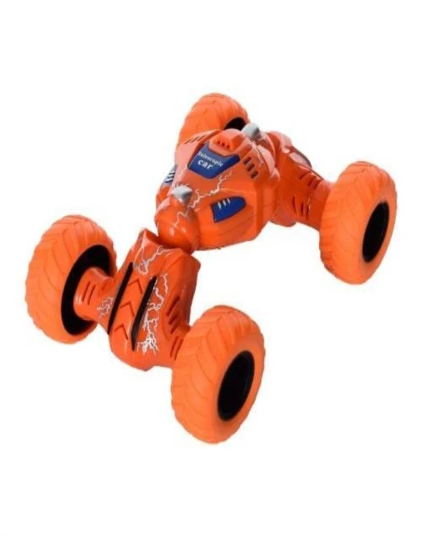 Double-Sided Telescopic Stunt Car Toy for Kids – 360° High-Speed Pull Back Action Car