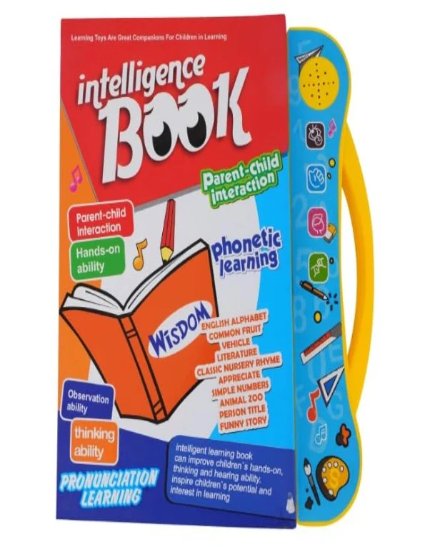 Children's Interactive Sound Learning Book for Kids | ABC Letters, Numbers & Educational Toy