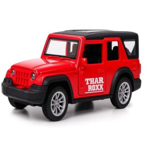 Metal Thar Toy Car with Light & Music | Pull Back Action Vehicle for Kids