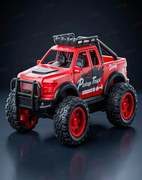 Zest 4 Toyz Kids Pickup Truck Toy Car with LED Lights & Music | Off-Road Vehicle for Kids Kids Pickup Truck Toy Car with LED Lights