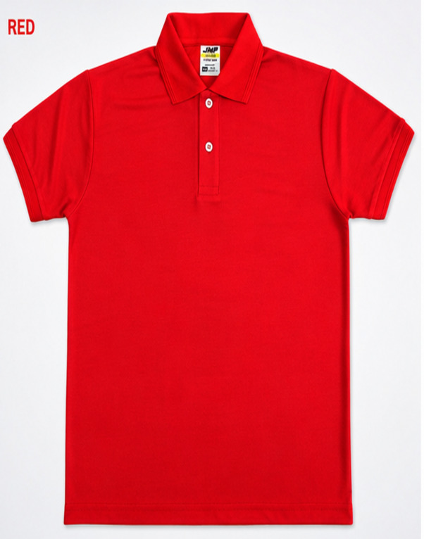 Red Matty Polo T-Shirt for Men – Half Sleeve Casual Collar T-Shirt
