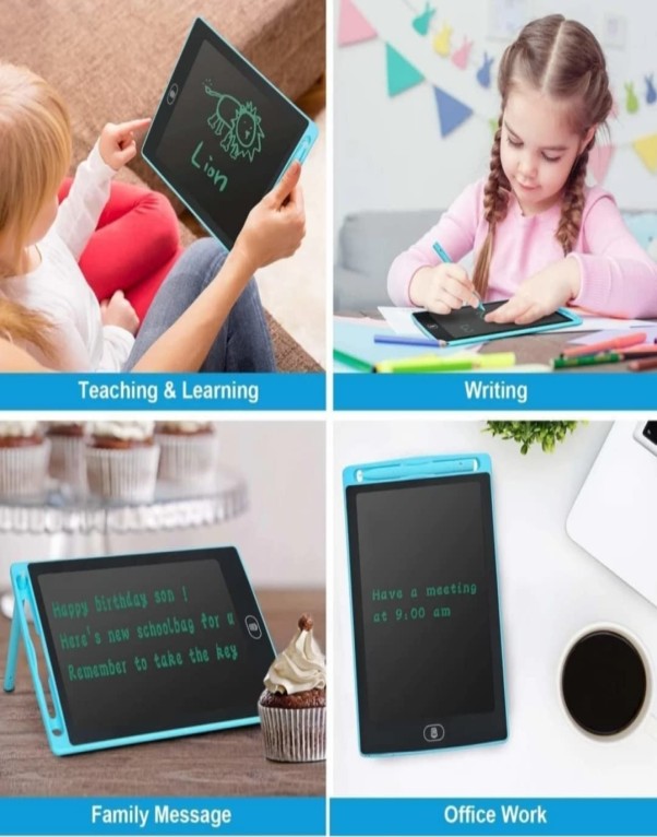 8.5 Inch LCD Writing Tablet for Kids | Reusable Digital Drawing Pad - Image 3