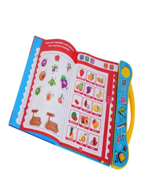 Children's Interactive Sound Learning Book for Kids | ABC Letters, Numbers & Educational Toy - Image 3
