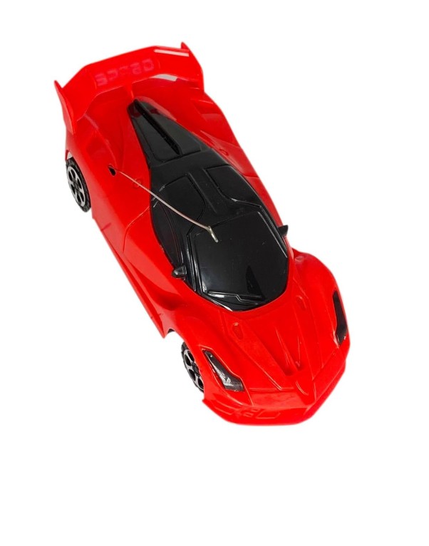 RC Car Toy with Steering Wheel Controller for Kids – Red Sports Racing Car - Image 3