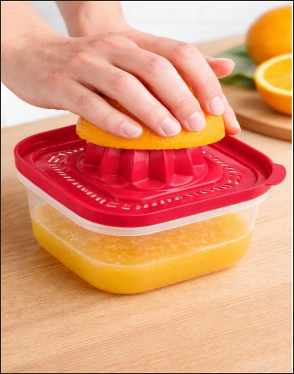 Manual Citrus Juicer for Orange & Lemon – Hand Fruit Squeezer (Multicolor) - Image 3
