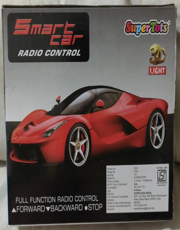 Smart RC Car with Steering Wheel Remote Controller 1:18 Scale Racing Toy for Kids - Image 4