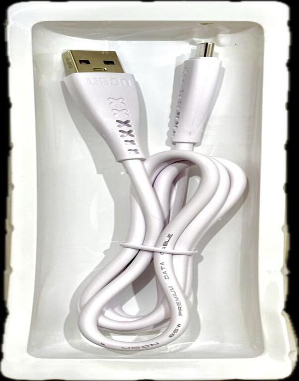 UBON WR-422 65W Type-C Fast Charging Data Cable | 1 Meter USB to Type-C Cable - Image 2