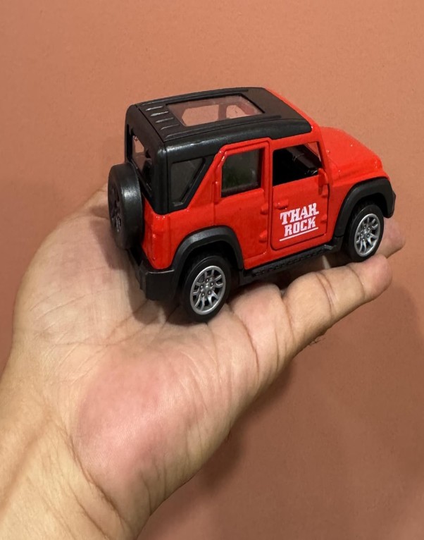 Metal Thar Toy Car with Light & Music | Pull Back Action Vehicle for Kids - Image 8